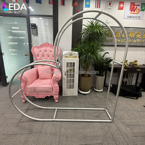 ฉากหลังงานแต่งงานและขอแต่งงาน LEDA สำหรับใช้ภายในและภายนอกอาคาร สีแดง รูปหัวใจ ทำจากอลูมิเนียมอัลลอย - Product Image 3