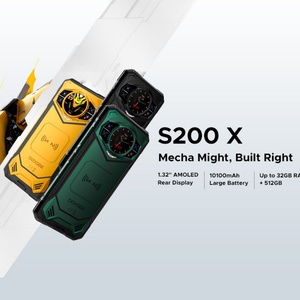 สมาร์ทโฟน Doogee S200X รุ่นดั้งเดิมจากโรงงาน ทนทาน รองรับ 5G ระบบปฏิบัติการ Android 14 กล้องมองกลางคืน กล้องหลัก 100MP หน่วยความจำ 12+512GB รองรับ NFC แบตเตอรี่ 10100mAh - Product Image 3