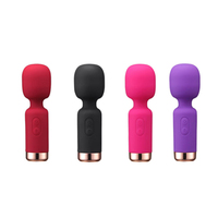 Vibrador AV Portátil de 10.8cm, 10 Frecuencias 360 °   Masajeador de Punto G con Rotación, Clímax Rápido para Mujeres