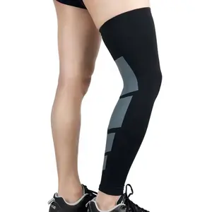 Hot Selling Material Calf Extension Support Compression Sleeve Safety Elastic Shin Guard Soccer Football Soccer Protection