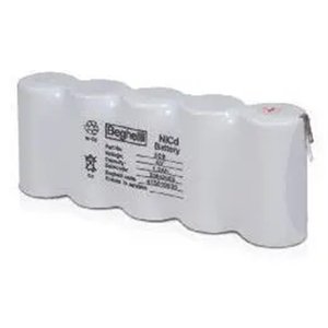 Batteria Nicd Beghelli 6V 1.2Ah SC per Utensili Elettrici - Product Image 1