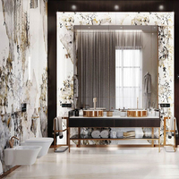 OEM Pandora Patagonia Quartzite Fujian Natural Big Slab Waterproof Stairs Luxury Dining Table Countertops Vanity Tops