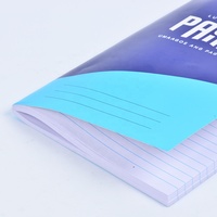 Cahier d'exercices de point de selle de papeterie d'étudiant personnalisé Cahier d'exercices multi-scènes applicable Cahier d'exercices pour l'achat scolaire