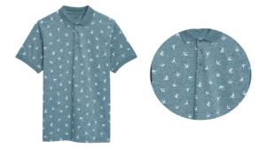 Polo para hombre con estampado personalizado de calidad superior, manga corta, ajuste regular, Animal de punto con etiquetas de insignias de marca - Product Image 4