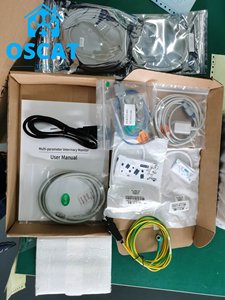 Oscat มอนิเตอร์ผู้ป่วยสัตวแพทย์หลายพารามิเตอร์ ECG SPO2 nibp ETCO2สัตว์เครื่องมือสัตวแพทย์สำหรับแมวสัตว์เลี้ยงคลินิก ICU - Product Image 6