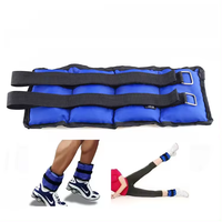 CHENGMO SPORTS Prix d'usine 5kg Réglable Cheville Poids Musculation Poignet Poids Bracelet Fitness Sacs de sable
