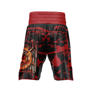 Short MMA BJJ Jiu Jitsu pour Homme Grande Taille Adulte Imprimé par Transfert Thermique Spandex/Polyester Taille Mi-Haute Élastique Ergonomique Avant/Arrière - Product Image 6