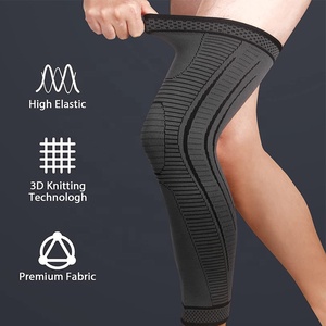 Longue jambe complète genouillère Compression genouillères pour ACLPCL ménisque déchirure arthrite <span class=keywords><strong>tendinite</strong></span> soulagement coude et genouillères pour hommes - Product Image 4