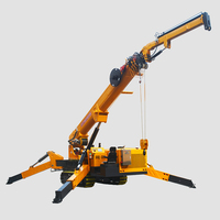 Preço de Guindastes Aranha de Esteira Todo-Terreno com Lança Articulada 8t 10t 14t 16t