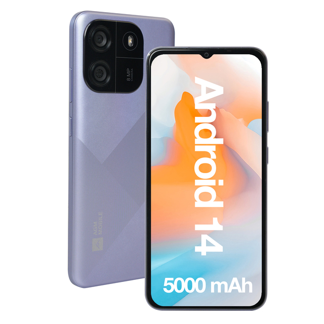 [Factory] AGM NOTE N2 Face Recognition Android 14 Go Edition 5000mAh Dual SIM Card Smartphones Celulares
