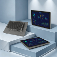 Nuevo Panel PC Industrial Capacitivo de 15 Pulgadas Todo en Uno para Aplicaciones Industriales, Doble LAN, Windows 11/Linux, RS232/422/485