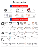 FUNISI 90E+6100 Machine de soudage par points pour carrosserie automobile en aluminium et acier, avec longue garantie, soudeuse et débossonneuse