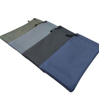 Shengcan vente en gros sac de rangement en tissu pour lunettes portable souple avec cordon de serrage lunettes de soleil sac étui