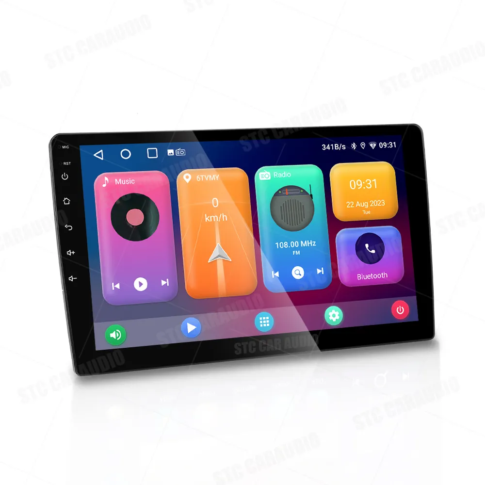 Universal Android Original Car Gps Áudio Personalizado Mp5 Touch Screen Sterio Jogador