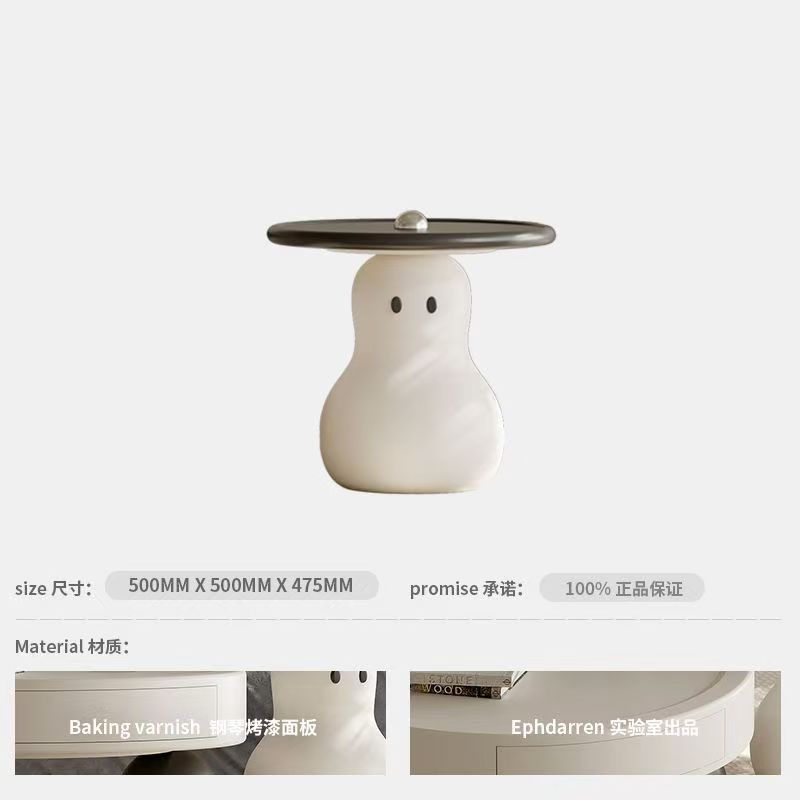 Cortona [Table d'appoint bonhomme de neige design]