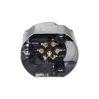 Prise de remorque européenne en aluminium 7Pin 12V pour véhicule RV
