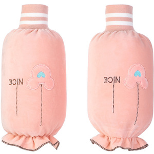 Women's Cartoon Oversleeves Pink Anti-Stain Long Sleeve For Daily Use - Product Image 5