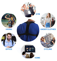 Haute qualité confortable haut du dos orthèse réglable dos clavicule soutien Posture correcteur pour hommes et femmes