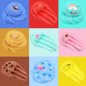 Kit de slime DIY coloré et moelleux, 12 couleurs, extensible, non collant, sûr, non toxique, certifié EN71, jouet anti-stress pour enfants - Product Image 6