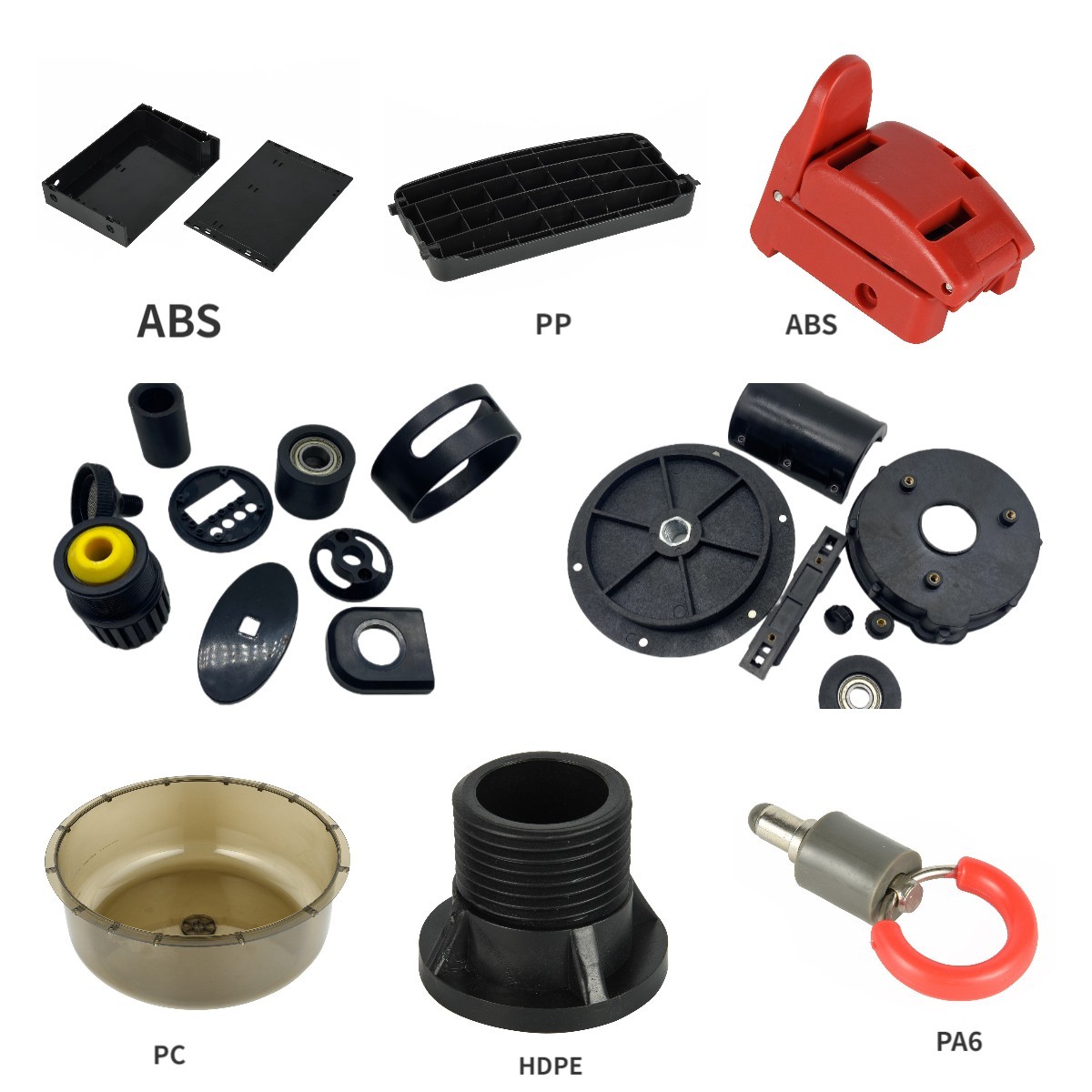 Custom Injection Mold And Plastic Molding Production Services For Industry Plastic Parts