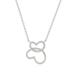 Proveedor de Joyería de China, Venta al por Mayor de Productos en Existencia, Collares con Colgantes de Mariposa de Plata de Ley 925 de Alta Calidad para Mujer - Product Image 1