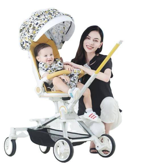 BEBELUX 2025 Pushchair 360 Degree Rotation Portable Folding