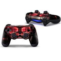 Autocollants de protection pour manette PS4, skins pour manette de jeu en vinyle