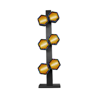 Projecteurs LED 6x40W Pleine couleur RVB Contrôle DMX512 activé par le son pour DJ Scène Bar Fête Disco