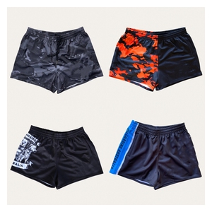 Pantalones Cortos Deportivos Australianos Personalizados con Bolsillos con Cierre, Pantalones Cortos <span class=keywords><strong>de</strong></span> <span class=keywords><strong>Rugby</strong></span> para Hombre y Mujer, Pantalones Cortos Casuales para Gimnasio, Playa, Piscina, 5 Pulgadas - Product Image 2