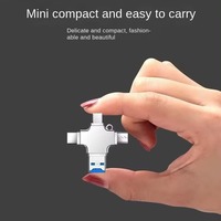 Adaptador OTG Micro USB Tipo-C 4 en 1, Convertidor USB 3.0, Lector de Tarjetas TF para Teléfono Móvil, Tableta, Portátil, Compatible con Android e iOS