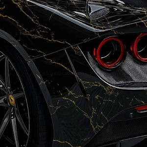 Película de revestimiento para coche con textura de mármol de PVC, vinilo con acabado brillante o mate para cambio de Color y decoración automática - Product Image 4