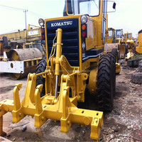 Niveleuse à moteur Komatsu GD623/GD511A/GD650 d'occasion avec pompe moteur et boîte de vitesses - Haute efficacité, garantie de 2 ans, origine Japon
