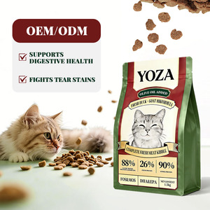 Nouvelle Formule 2026 Chine Aliment Sec Biologique pour Chat <span class=keywords><strong>Adulte</strong></span> Riche en Protéines, Faible en Matières Grasses, Sans Céréales, pour Digestion Sensible, Saveurs Variées, Sac - Product Image 1