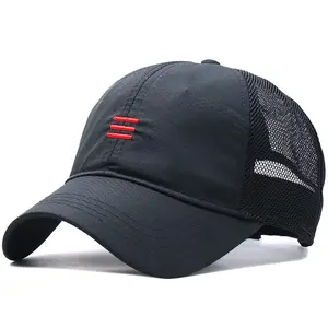 Fashion Sports Gift Products OEM Baseball Mesh Fishing cap hat sports Trucker hat uv fast dry cap