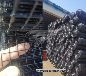 Black PVC Vinyl Coated <strong>Wire</strong> Mesh Hardware Cloth 1/2 Inch 48 X 100 ft 19 Gauge Chicken <strong>Wire</strong> Mesh Tree Guard Rodent <strong>Wire</strong> - Product Image 3