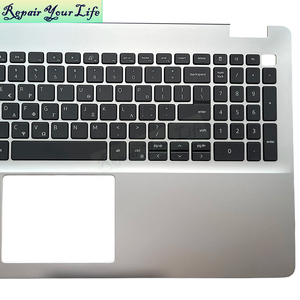 <span class=keywords><strong>Clavier</strong></span> d'ordinateur portable <span class=keywords><strong>grec</strong></span> GK pour Dell Inspiron 15 5584 0DFX5J 0RTG5K avec repose-poignets, neuf, original, sans rétroéclairage - Product Image 3