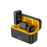 Micrófono de Solapa Inalámbrico Profesional Mini de 2.4GHZ, Micrófono de Solapa Portátil para Transmisión en Vivo, Micrófono con Clip para Corbata para Video en Vivo