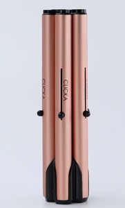 Portable <b>Nail</b> Detailing Brush <b>Set</b> With One Hand Operation And Automatic Lid For Hygienic Gel And Acrylic Application - Product Image 4