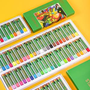 Ensemble de 12 pastels à l'huile professionnels, très pigmentés, populaires, sûrs et lavables, pour artistes et enfants, prix de gros - Product Image 1