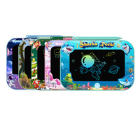 Tablette d'écriture LCD durable de 10 pouces, alimentée par batterie, panneau coloré personnalisable pour divertissement familial et cadeaux de réunion