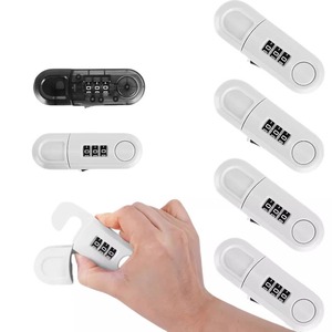 Serrure à combinaison pour tiroir Leves Z0207 en ABS, verrou de sécurité enfant pour porte d'armoire, réfrigérateur, bureau, usage antivol - Product Image 2