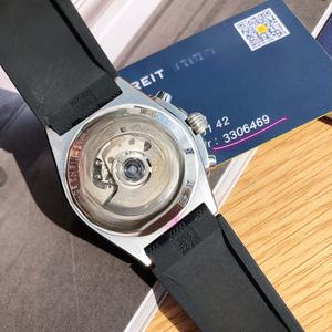 Montre mécanique de luxe pour homme en acier inoxydable de haute qualité avec miroir saphir et trois cadrans intégrés Breitlines - Product Image 6