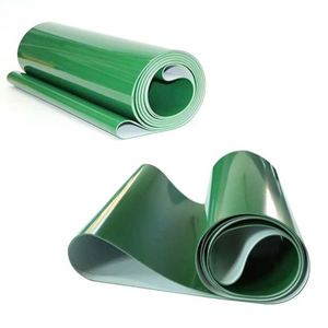 Food Grade 3-6 lapisan karet Pu poliuretana kain poliester sabuk konveyor 400mm-2200mm untuk pemuatan kontainer - Product Image 2