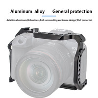 Mini Trípode de Aleación de Aluminio para Cámaras CCTV Pequeñas, Soporte Universal para Cámara, Carcasa Portátil Negra Compatible