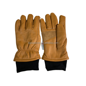 Guantes de Seguridad de Cuero Vacuno y PU para <span class=keywords><strong>Mujer</strong></span>, Invierno 2025, 30 cm, Sin Polvo, Duraderos y Antideslizantes - Product Image 4