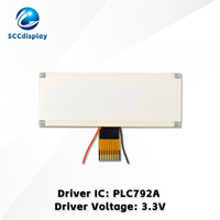 SCCdisplay Antarmuka IIC SJXD162A-1031 Modul LCD 16X2 Grafik Dot Matrix Lampu Latar LED Putih Karakter COG Driver SPLC792A