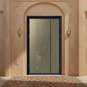 Puerta de Entrada <span class=keywords><strong>Carmen</strong></span> de Aluminio Fundido Tallado - Product Image 3