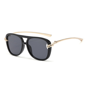 Sunglasses Square <b>Frame</b> <b>Black</b> Ac Lens Uv400 Protection Travel Unisex Type 3 Sunshades Fall Style - Product Image 2
