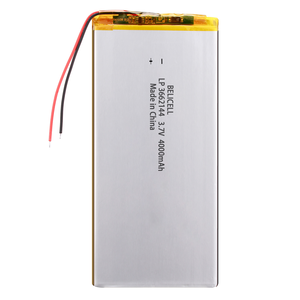 3662144 4000毫安时锂电池3.7伏4000毫安时3.7伏可充电电池 - Product Image 1