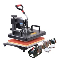 Vente directe d'usine 8 en 1 Combo Machine de transfert de chaleur par sublimation Heatpress Machine d'impression de t-shirt